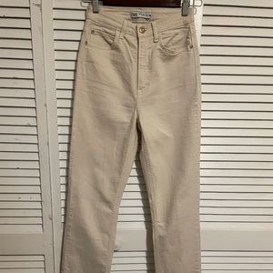 Slim Flare Jeans with inside Split